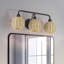 Applique murale pour meuble-lavabo 3 lumières Amileigh-121436190
