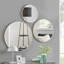 Mikell Round Metal Framed Wall Mounted Accent Mirror-63220757-63220754