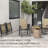 Of 4 Folding Chairs For Patio - Stackable Outdoor Dining With . Lightweight, Portable Lawn, Beach, Tailgating, Metal Frame, No Assembly 4Pcs Dining, Beach. With , Assembly, Mixed Brown