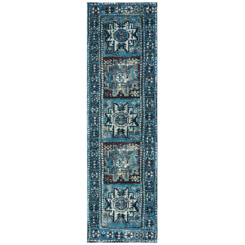 Catalin Performance Oriental Rug, Runner 2'3" x 12'