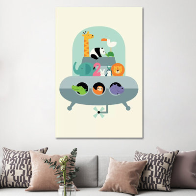 Expedition by Andy Westface - Wrapped Canvas Print