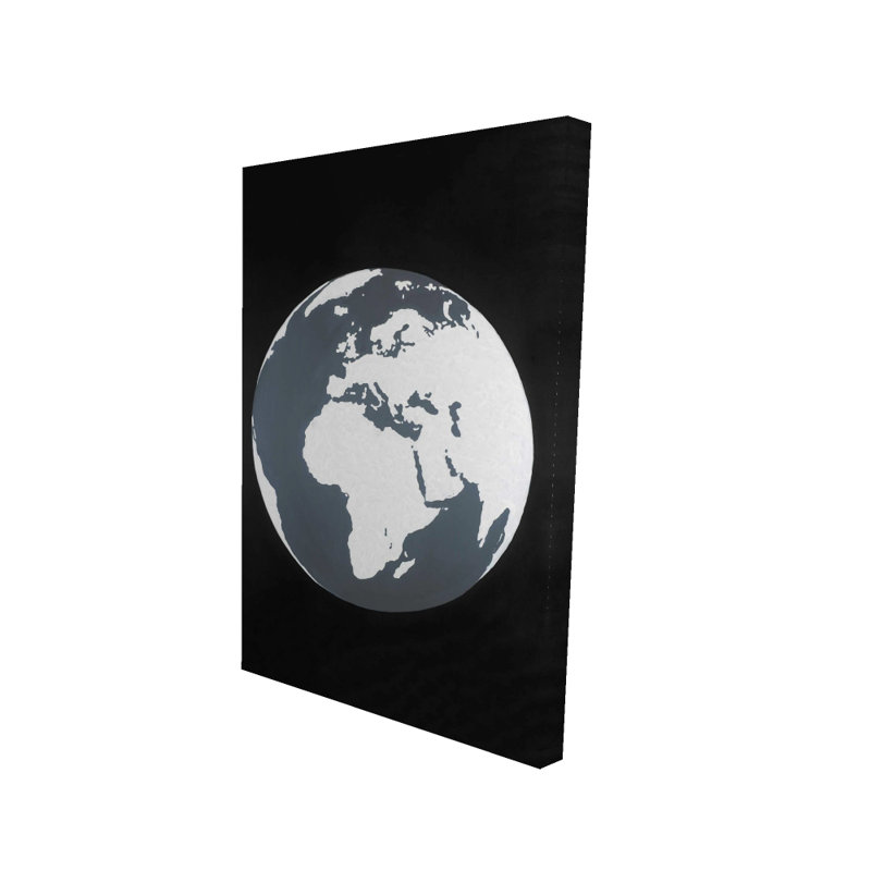 Earth - Blue Man Cave Canvas for Unique Home Decor