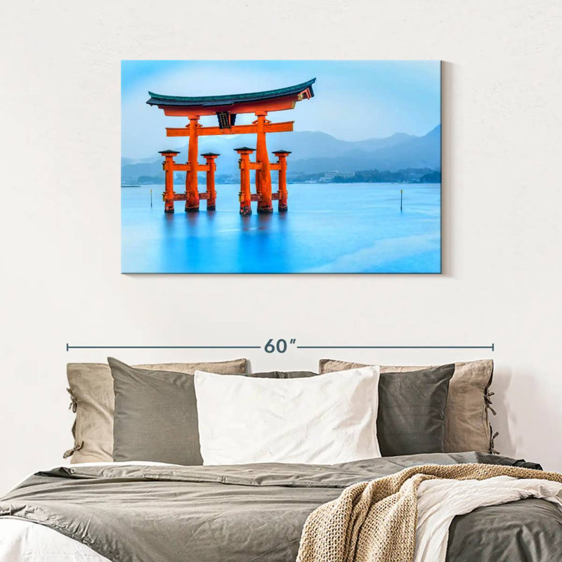 Lilie Miyajima Torii Gate, 30" H x 45" W