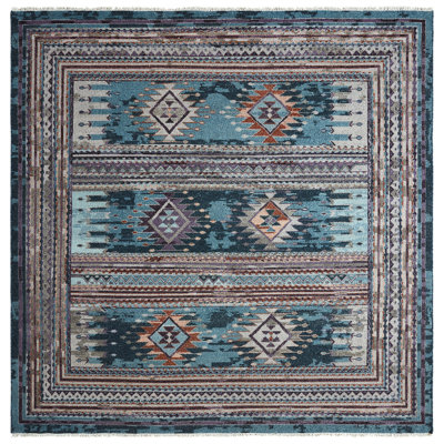 Zahara Hand Knotted Wool Area Rug