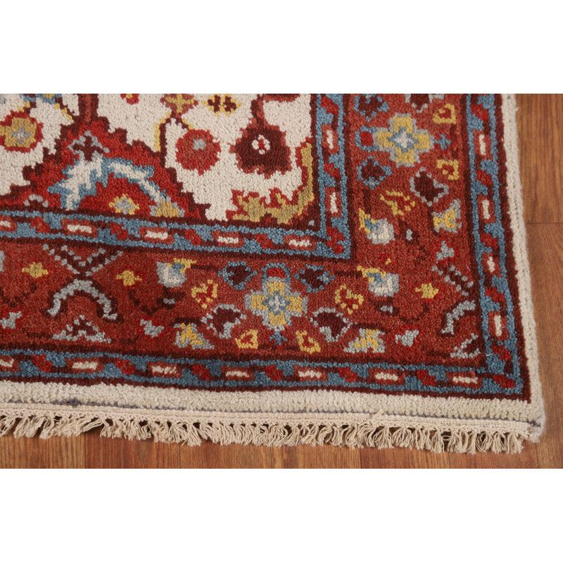 Tapis décoratif ivoire All-Over Oushak