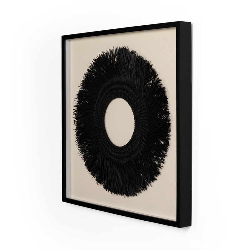 Ari Framed Seagrass Object Minimalistic