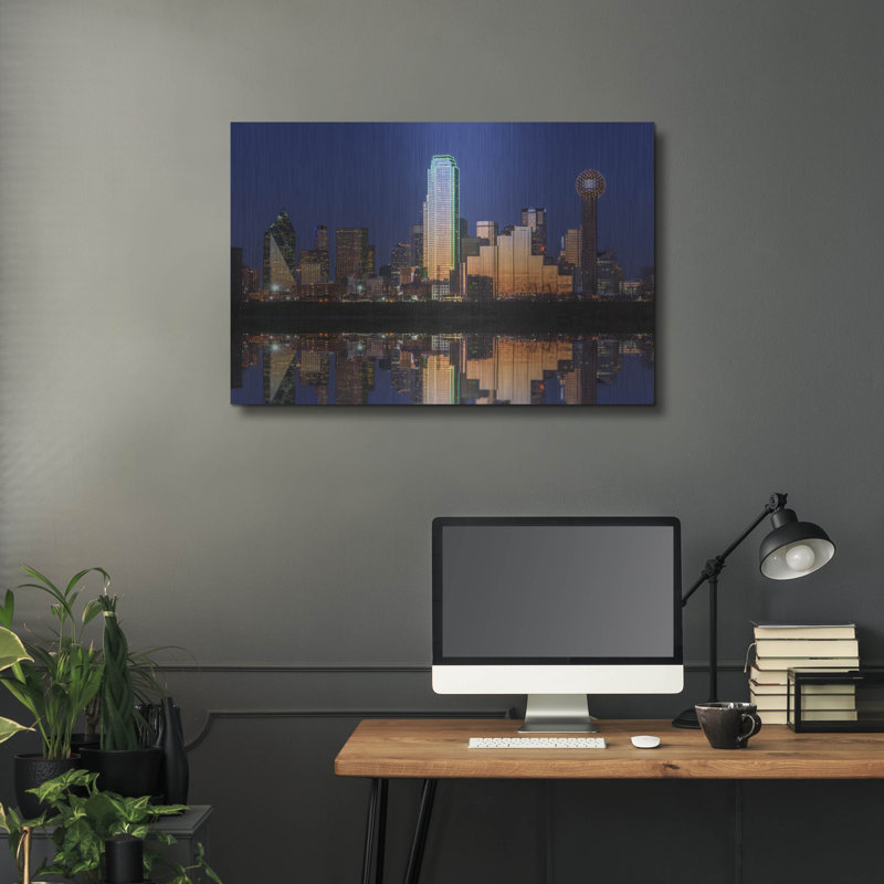 «Dallas Aglow» par Rick Berk, H 24 po x l 36 po