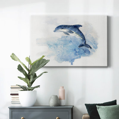 Vague sautée - Toile tendue avec châssis