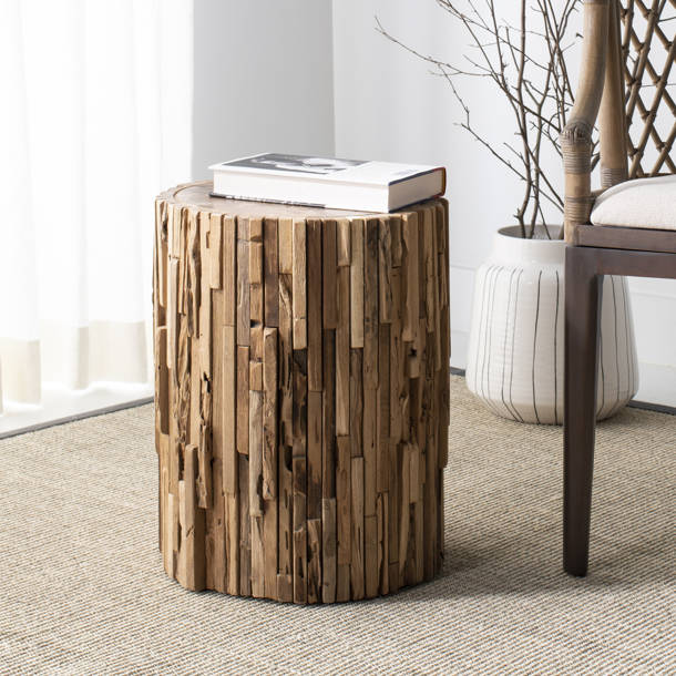 Loon Peak® Hopper Solid Wood Accent Stool & Reviews | Wayfair