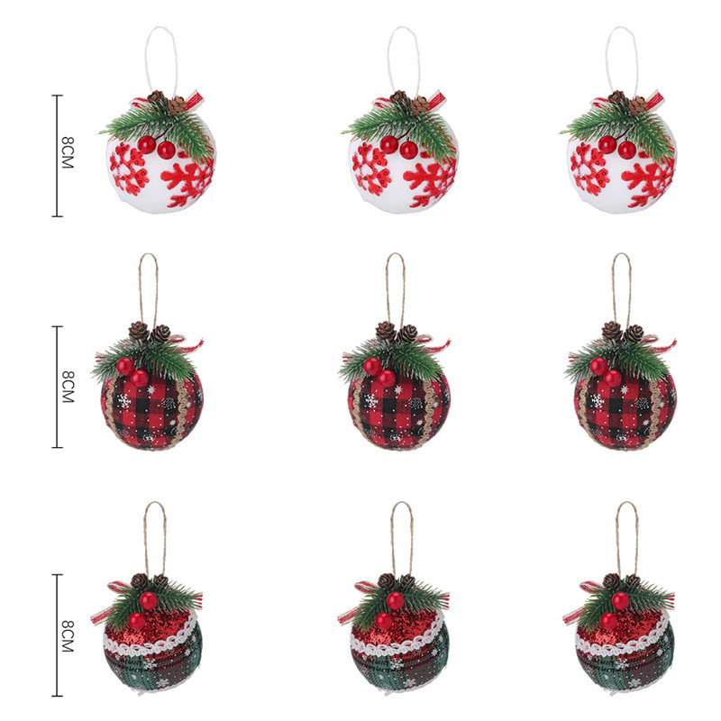 8cm Fabric Furniture Bauble