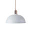 Luminaire suspendu blanc à 1 lumière Deedee