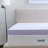 Lucid 3" Lavender and Gel Memory Foam Mattress Topper with cover - Queen-97762102-117393926