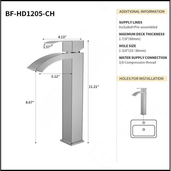 Dimensions du produit