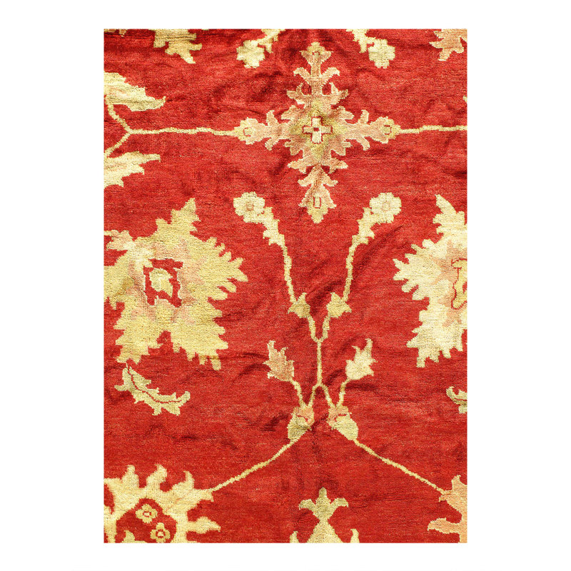 Fine Hand knotted Oushak Rug 14'3'' X 17'11''