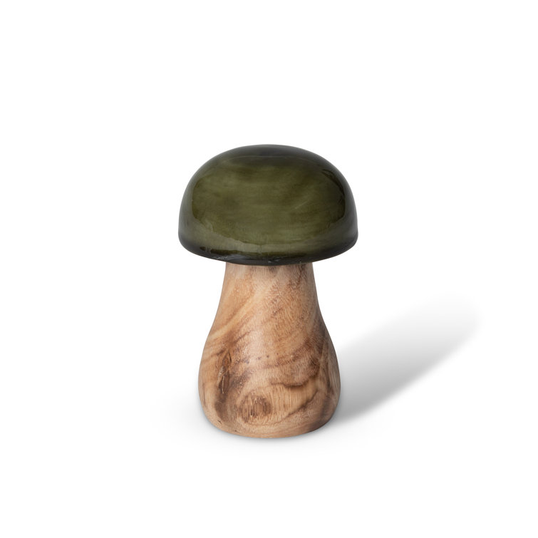 Wooden Mushroom Set