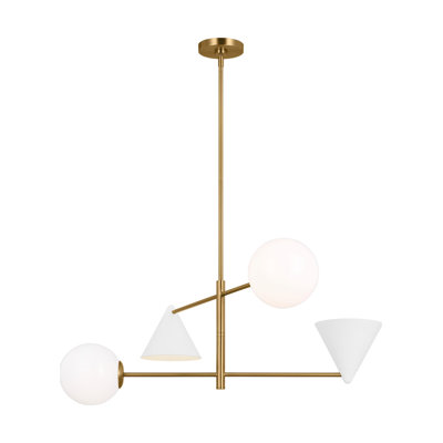 4 - Light Dimmable Chandelier