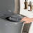 Water Toilet In Grey 002 Color, 1/1.60 , Elongated Comfort Height Floor Mounted With Congenial Soft Closing Seat 002,