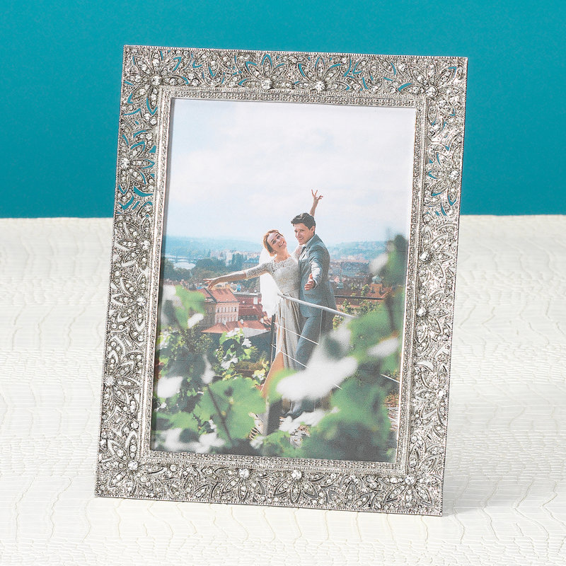 Windsor Metal Picture Frame, 5" x 7", Silver