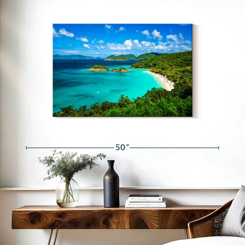 Gillard Trunk Bay Seascape, H 24 po x l 36 po