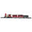24-Piece Battery Operated Lighted And Animated Christmas Train Set With Sound