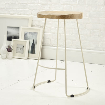 Wayman Counter Stool with Metal Frame