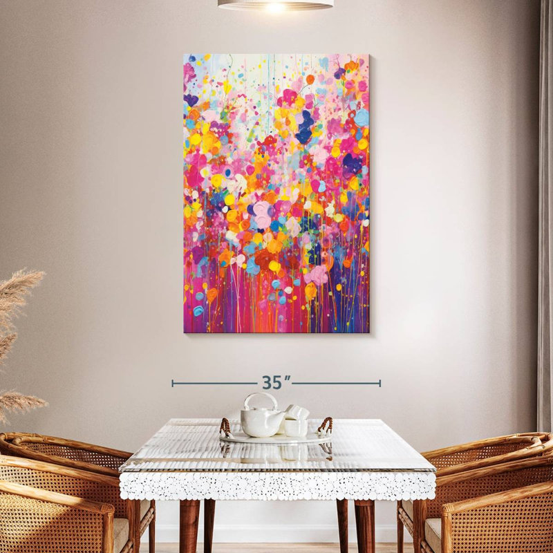 Avery Garden Confetti, 48" H x 32" W