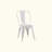 Set Of 2 Industrial Metal Dining Chairs 18 Inch Seat Height Stackable,  Indoor Outdoor, Lightweight Easy-Clean Surface, Easy Assembly, Durable Modern Design, For Kitchen Cafe Bar-1479137671-1479137678