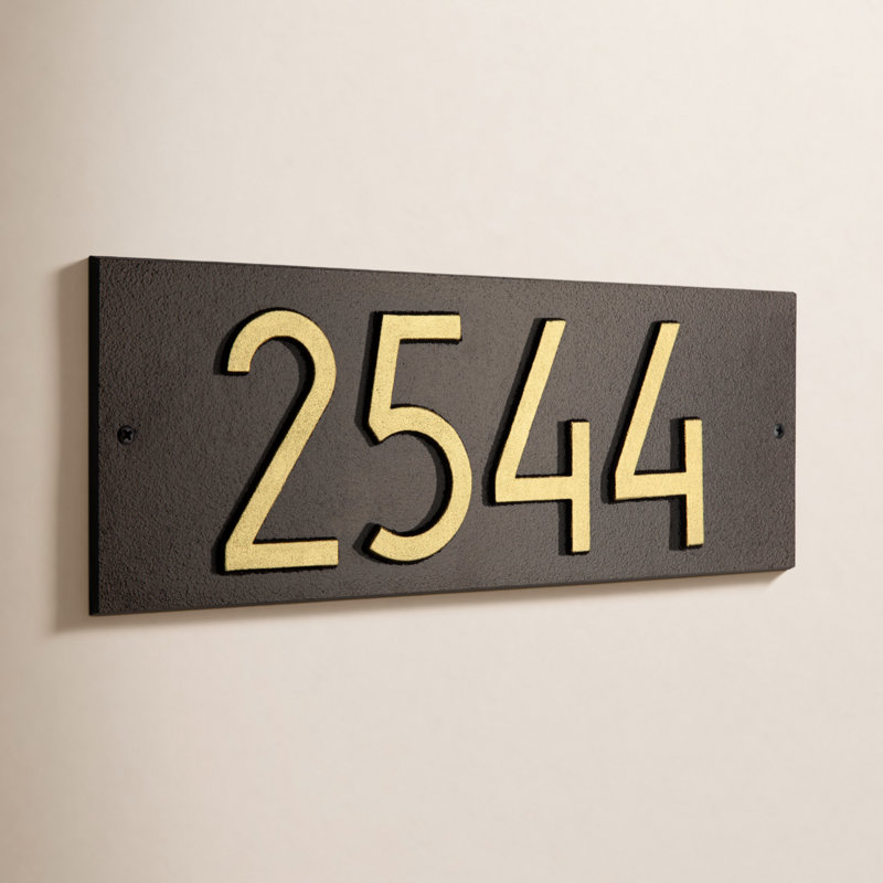 Mid-century Modern Rectangle Lawn, Dark Bronze, Yes