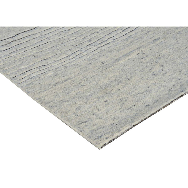 Abstract Area Rug in Beige, Rectangle 10' x 14'