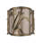 Rustic Lodge Copper Flush Mounted Sconce