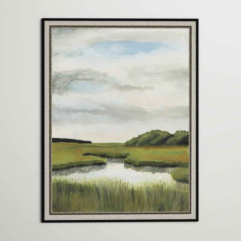 «Marsh Landscape II» par Naomi McCavitt, reproduction d'art sur papier