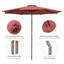 Parasol de marché 9 pi Coleford-583429986