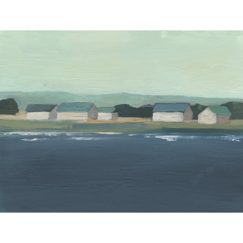 Lakeside Coast II by Ethan Harper - Wrapped Canvas Print, 61 cm H x 91 cm W