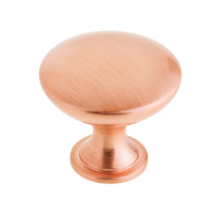 Poignée champignon expression, Or rose
