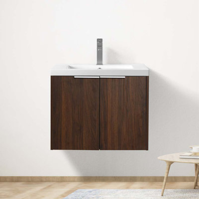 Meuble-lavabo simple 23,6 avec lavabo