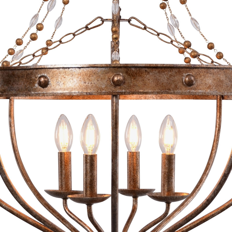 Oakpark 4 - Light Glass Chandelier