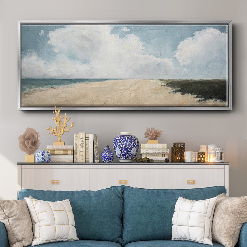 Beach Stroll - toile encadrée