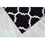 Tapis noir / blanc à motif géométrique Mccampbell-32514766