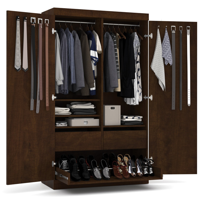 Armoire-penderie Arlex, Chocolat