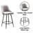 Courtdale Upholstered Counter Stool-726340020-726339981