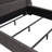 Park Avenue Queen Tufted Bed With Vintage Wing In Smoke Grey Velvet-59797830
