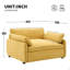 Fauteuil surdimensionné simple en chenille, fauteuil d'appoint large et profond-1808399656