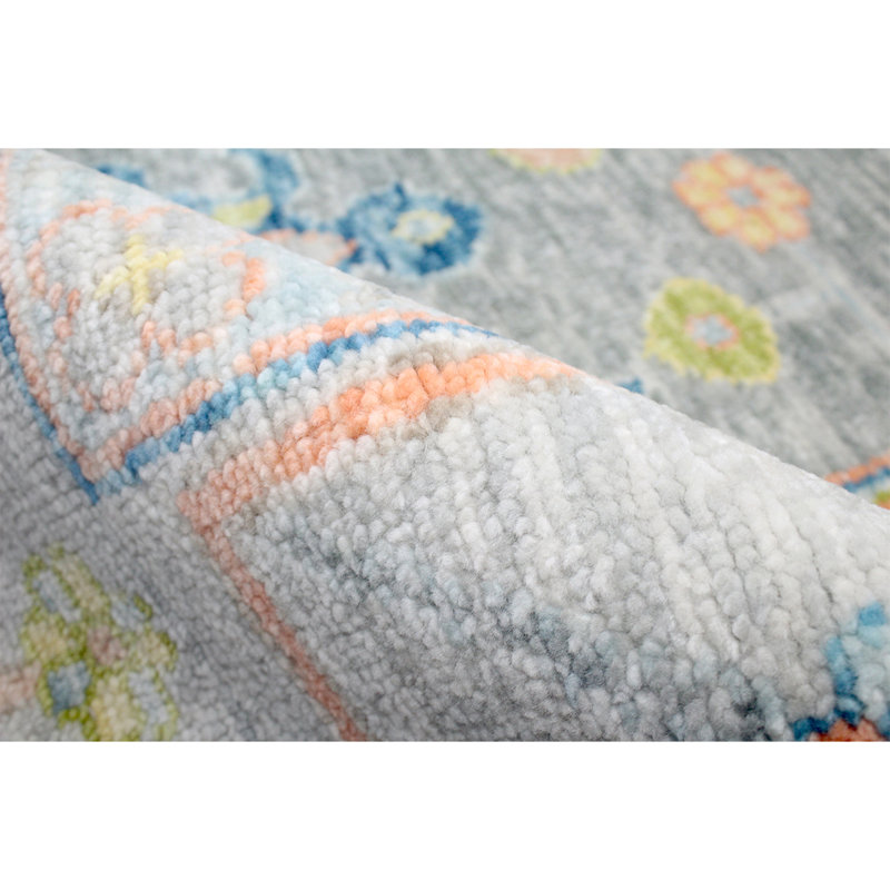 Floral Area Rug, Rectangle 9' x 12'