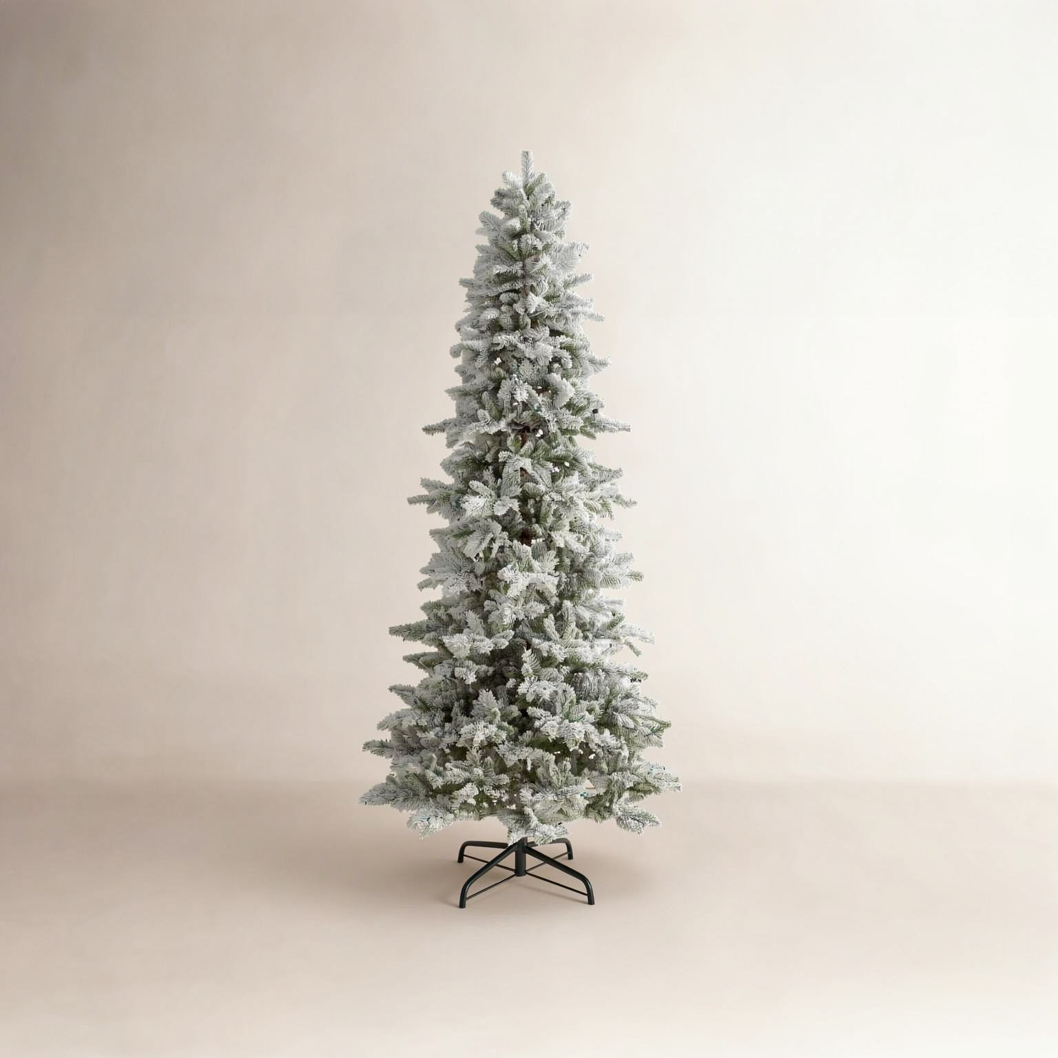 Lighted Artificial Christmas Tree, 9.5' H