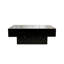Table basse avec plateau coulissant, table centrale avec compartiment de rangement caché, table extensible pour le salon-805910397