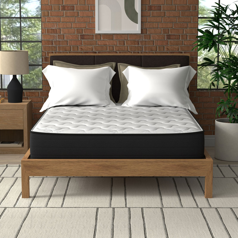 American Bedding Cooling 10" Firm Hybrid Mattress, Full