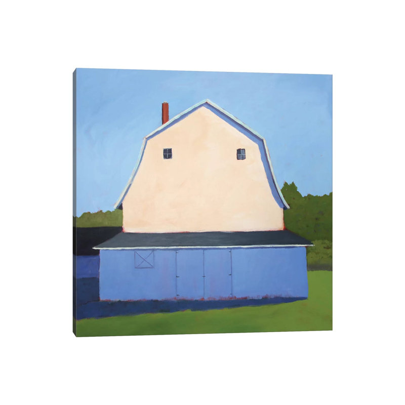 Primary Barns II by Carol Young - Wrapped Canvas Print, 66.04 cm H x 66.04 cm W x 1.91 cm D