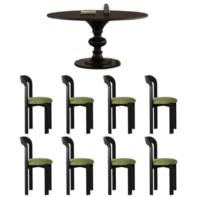Stylish dining table and chairs for family gatheri