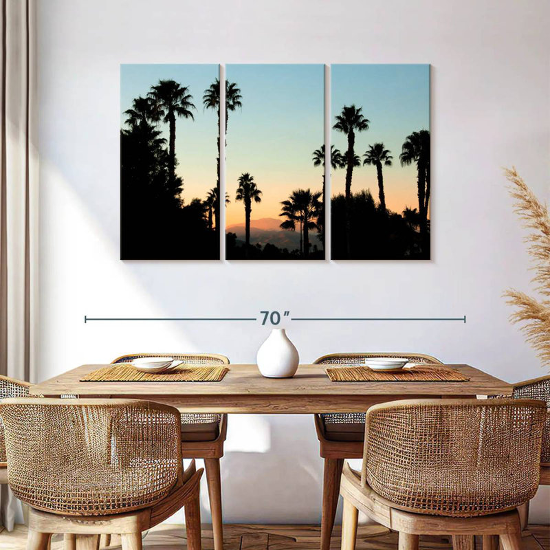 Kerrick Palm Springs Sunset Scene, 36" H x 57" W