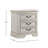 Ailany Traditional Wood 3-Drawer Nightstand, Antique Walnut/Brown-1391005636